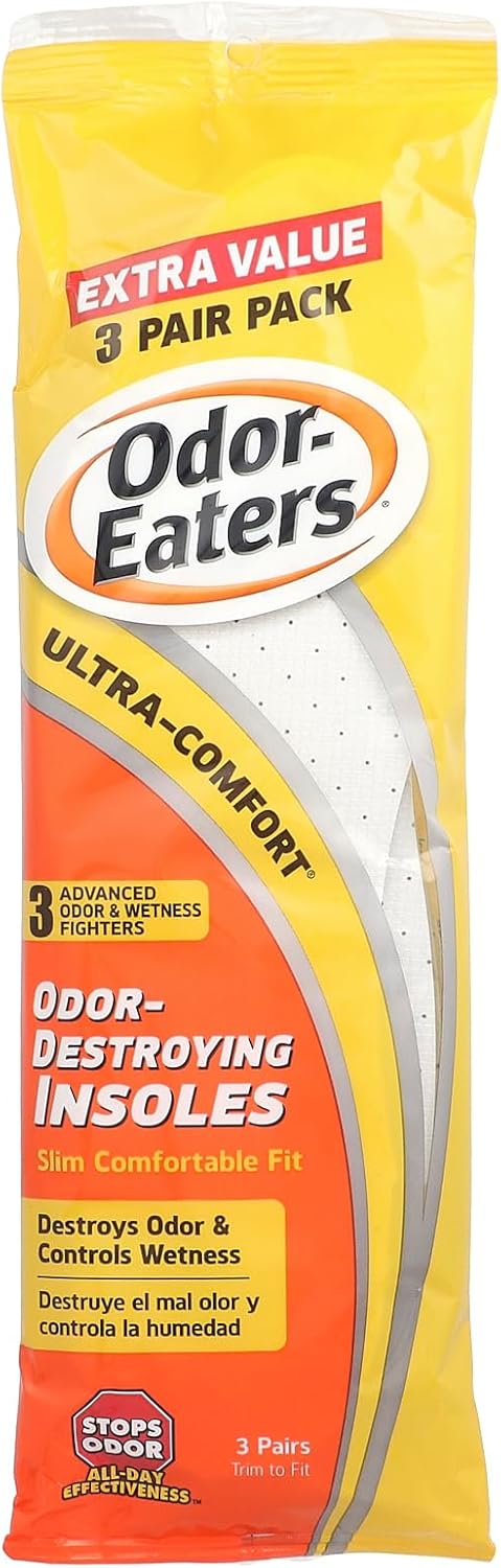 Odor-Eaters Ultra Comfort Insoles 3 Pair