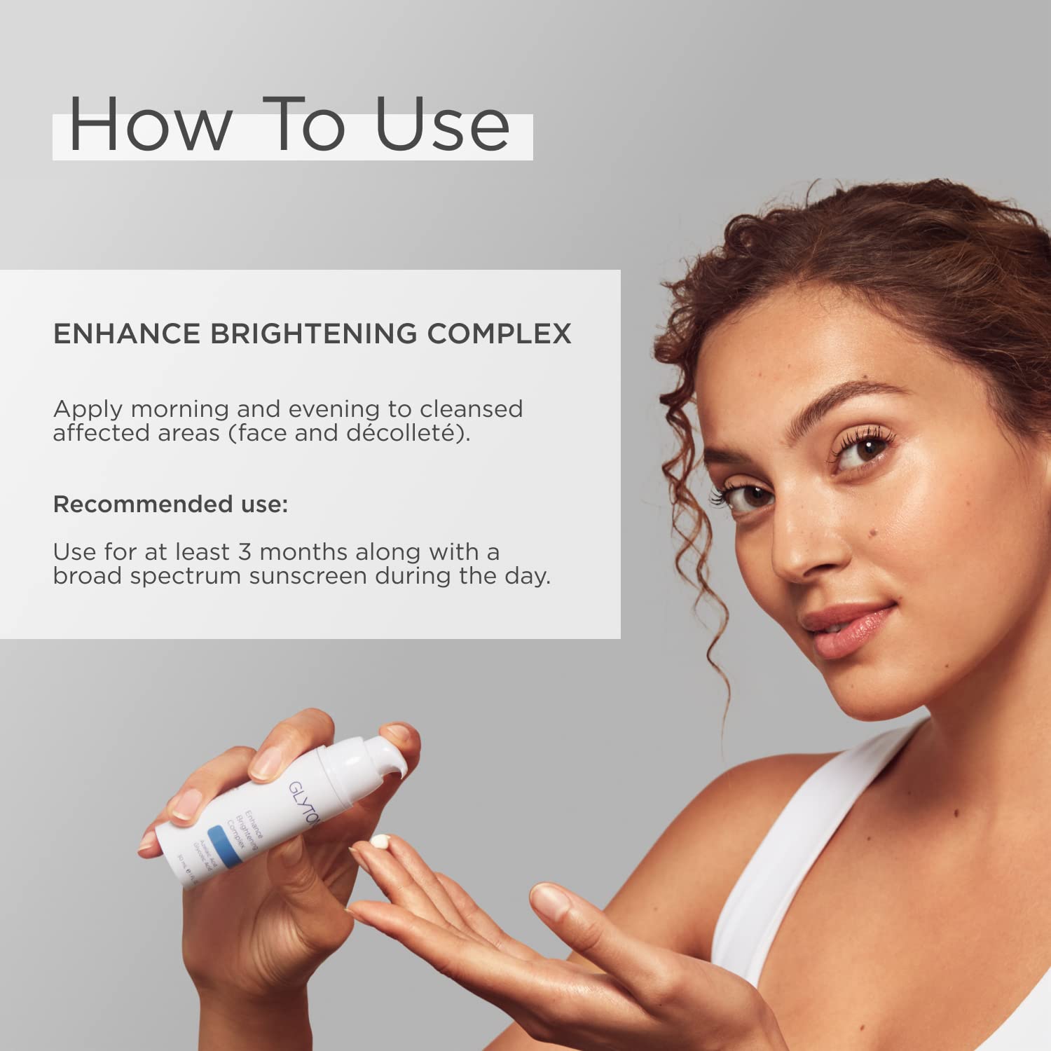 Glytone Enhance Brightening Complex - With 12% Azelaic Acid, 3% Glycolic Acid - Brightens Skin & Reduces Dark Spots - Non-Comedogenic - 1 Fl. Oz. : Beauty & Personal Care