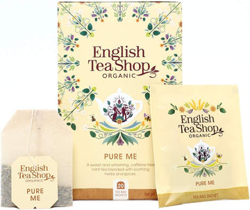 English Tea Shop - Pure Me - Pack Of 20 Tea Bag Sachets, 30 G