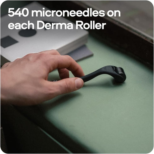Sons 0.25 Derma Roller For Hair Growth. Microneedling For Hair And Beard. 540 0.25Mm Stainless Steel Microneedles. Stimulates Collagen Production For Hair Loss & Thinning In Men. Made In Europe