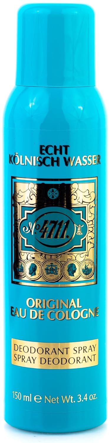 4711/4711 Deodorant Spray Glass 3.4 Oz (150 Ml) (U)