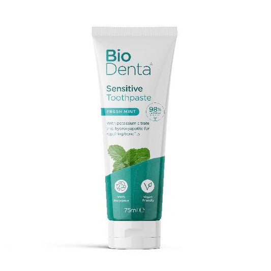 Biodenta Natural Whitening Toothpaste Sensitive Vegan 75Ml