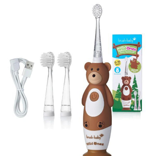 Brush Baby Wildones⢠Bear Kids Rechargeable Toothbrush