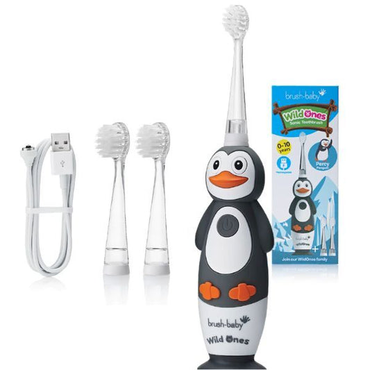 Brush Baby Wildones⢠Penguin Kids Rechargeable Toothbrush