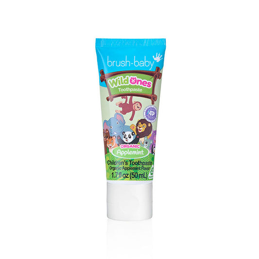 Brush Baby Wild Ones Organic Applemint Toothpaste 50Ml