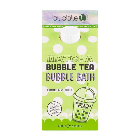 Bubble T Cosmetics Matcha Bubble Tea Bath Milk (480Ml)