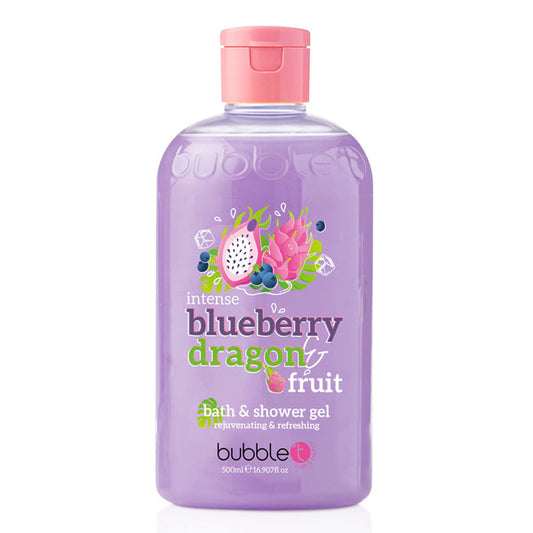 Bubble T Cosmetics Blueberry & Dragonfruit Body Wash 500Ml