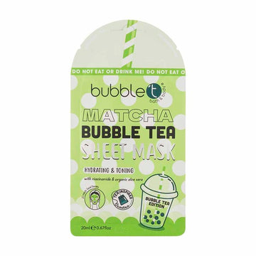 Bubble T Cosmetics Matcha Sheet Mask (10 Pack)