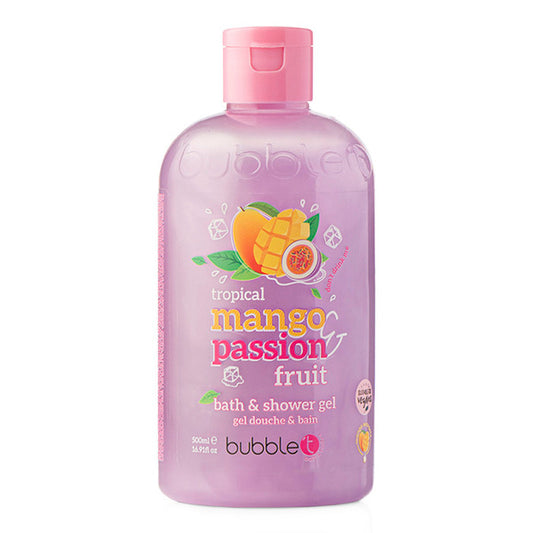 Bubble T Cosmetics Mango & Passionfruit Body Wash 500Ml