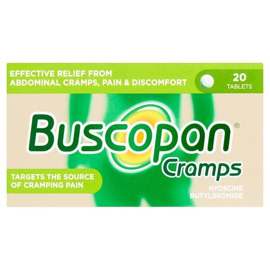 Buscopan Cramps 20 Tablets