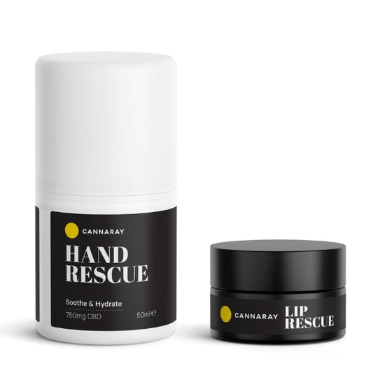 Cannaray Cbd Hand And Lip Duo