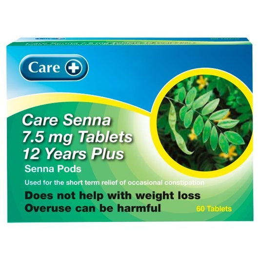 Care Senna Constipation Relief Tablets X60