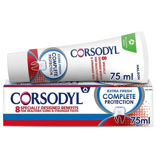 Corsodyl Complete Protection Extra Fresh Toothpaste 75Ml