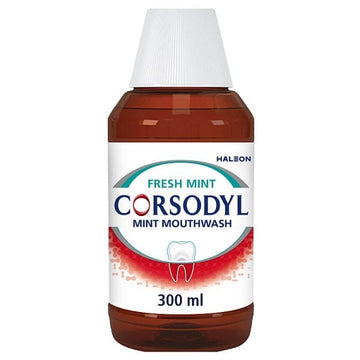 Corsodyl Antibacterial Mouthwash Alcohol Free 300Ml