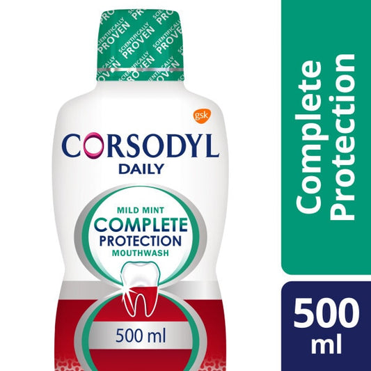 Corsodyl Daily Comp Mild Mint Mw 500Ml