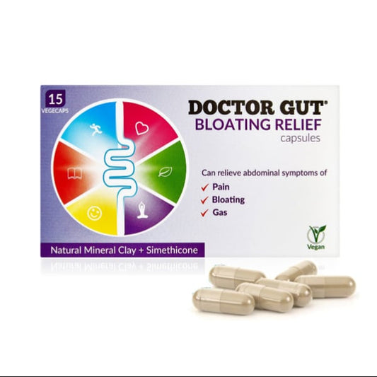 Doctor Gut Bloating Relief – 15 Capsules For Digestive Comfort