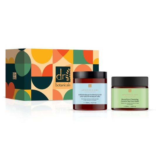 Dr.Botanicals Rebalancing Mask & Body Scrub Anti-Ageing Kit