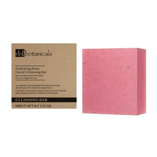 Dr.Botanicals Hydrating Rose Facial Cleansing Bar 100G