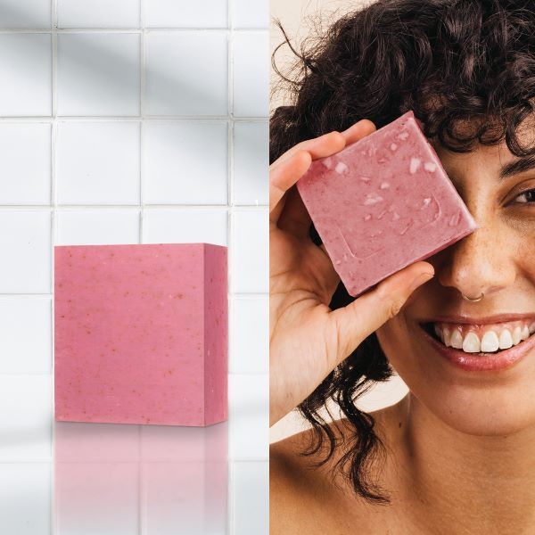 Dr.Botanicals Hydrating Rose Facial Cleansing Bar 100G