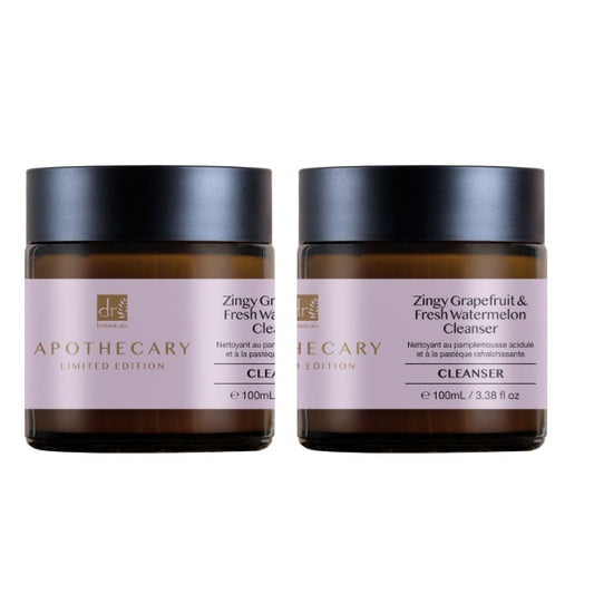 Dr.Botanicals Zingy Grapefruit & Watermelon Cleanser X 2