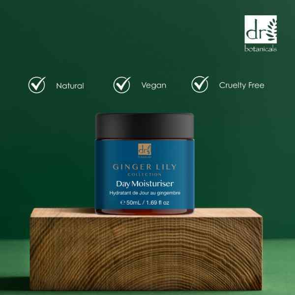 Dr.Botanicals Gingerlily Day Moisturiser Twin Pack 2 X 50Ml
