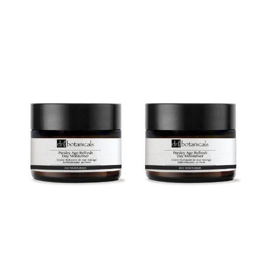 Dr.Botanicals Parsley Age Refresh Day Moisturiser 2 X 50Ml