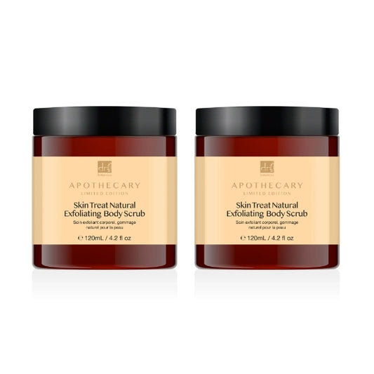 Dr.Botanicals Exfoliating Body Scrub Twin Pack 2 X 120Ml