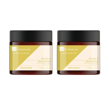 Dr.Botanicals Omega 3 Berry Moisturiser Duo 2 X 60Ml