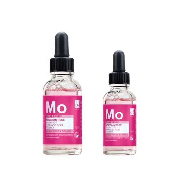 Dr.Botanicals Moroccan Rose Facial Oil Ha & Vit C Duo Kit