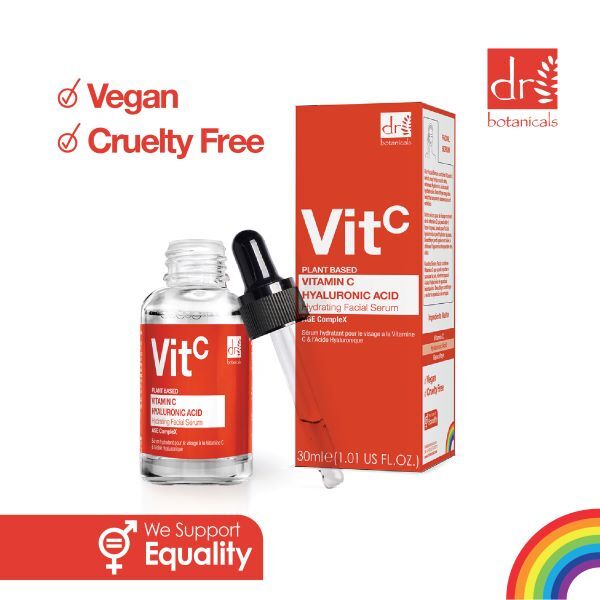 Dr.Botanicals Vit C 5% & Hyaluronic Acid 2% Hydrating Serum