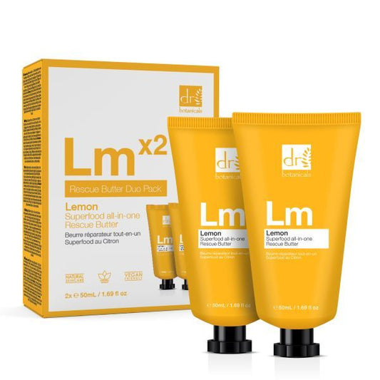 Dr.Botanicals Lemon Superfood All-In-One Duo Pack