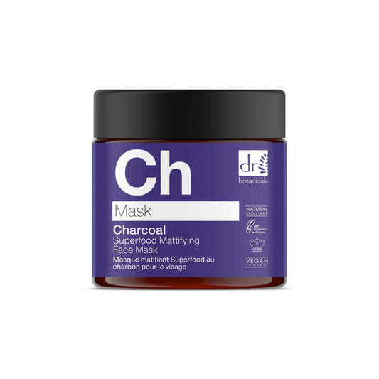 Dr.Botanicals Charcoal Superfood Mattifying Face Mask 60Ml