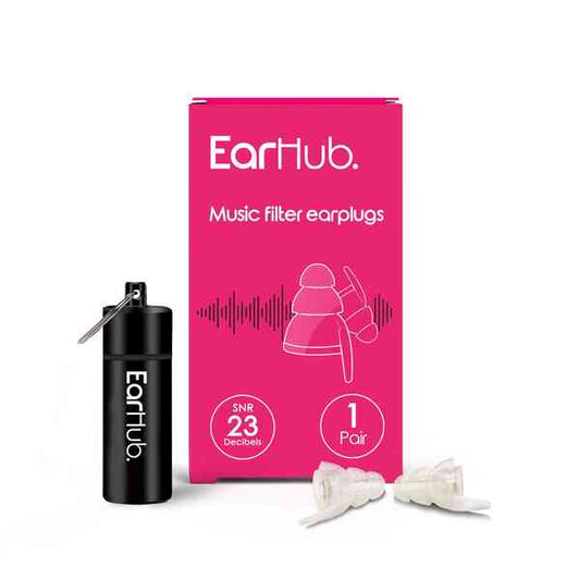 Earhub Music Filter Earplugs 1 Pair