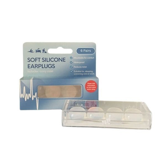 Earhub Soft Silicone Earplugs 6 Pairs