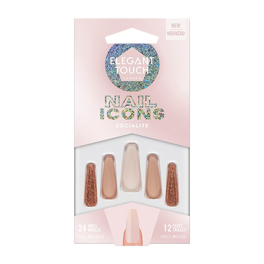 Elegant Touch Nail Icons - Socialite