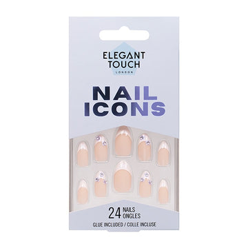 Elegant Touch Nail Icons Forget Me Not