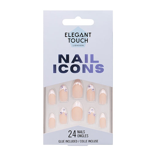 Elegant Touch Nail Icons Forget Me Not