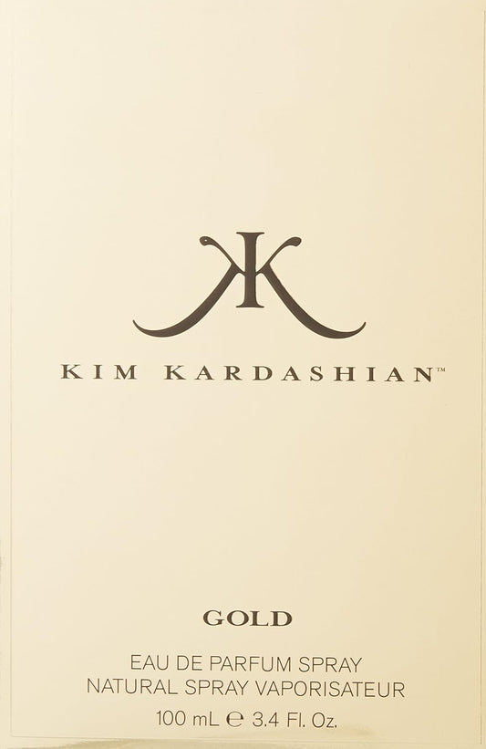 Kim Kardashian Gold Eau De Parfum Spray, 3.4 Oz