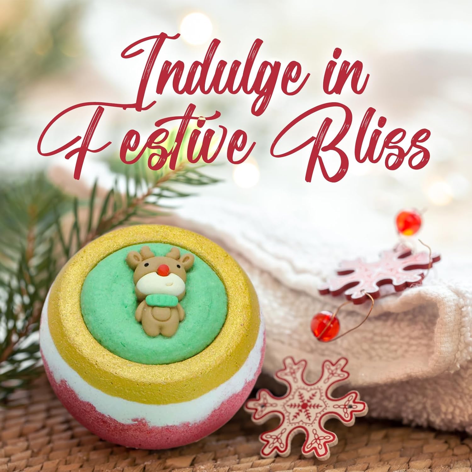 Pursonic Bath Bombs Gift Set - 4 Pcs Essential Oils Bath Bombs For Women - Spa Fizzies, Relaxation Christmas Gifts For Women (Berry Bliss, Holiday Cheer, Peppermint, Winter Wonderland) : Beauty & Personal Care