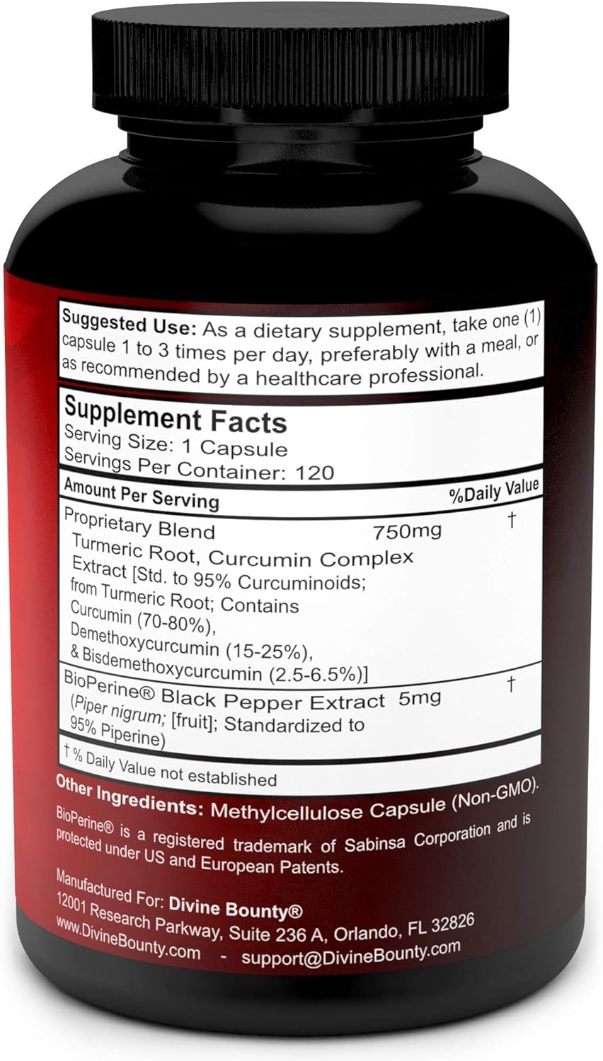Acetyl L-Carnitine & Turmeric Curcumin with BioPerine Bundle : Health & Household