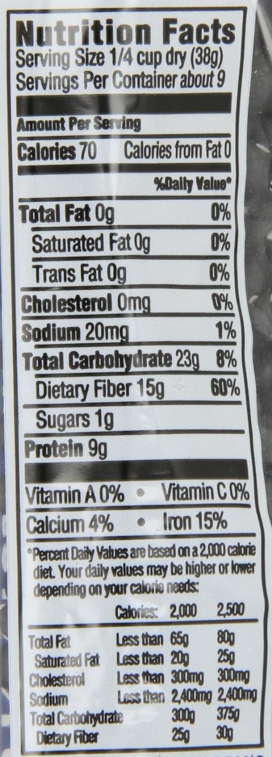 Iberia Black Beans, 12 Ounce (Pack of 24) Dry Beans, Bulk Dry Black Beans Bag, Fiber & Protein Source, Farm Fresh# 1 Grade Black Beans : Black Beans Produce : Everything Else