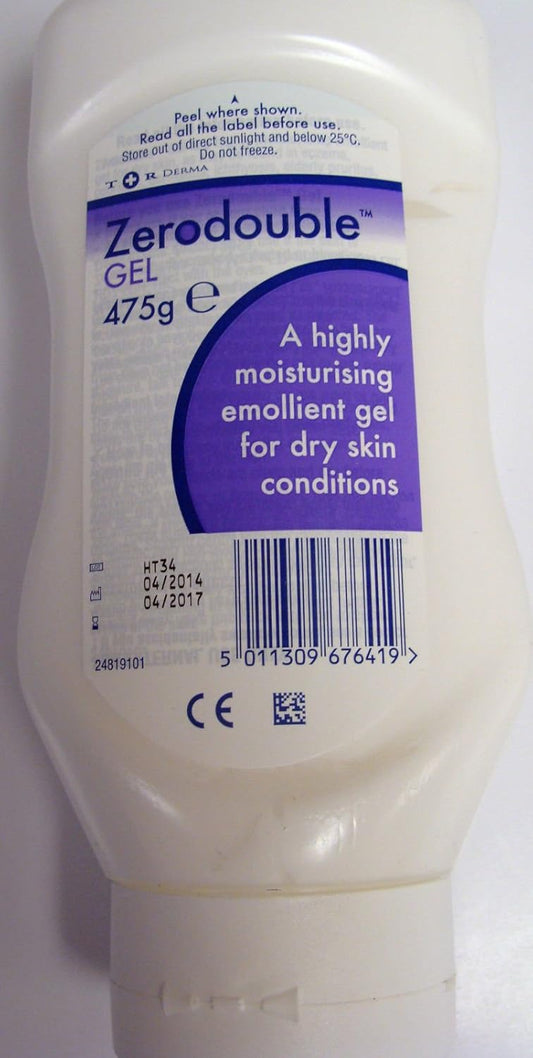 Zerodouble Gel,475g,highly moisturising emollient gel for dry skin conditions : Amazon.co.uk: Beauty