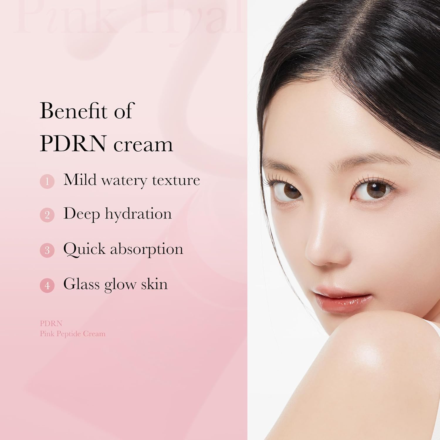 Medicube Pdrn Pink Hyaluronic Moisturizing Cream | Blemish Recovery, Relief & Hydrating Care | Restores Skin Elasticity & Glow | Korean Skincare For Even Skin Tone & Pore Care | 50Ml / 1.69 Fl.Oz. : Beauty & Personal Care