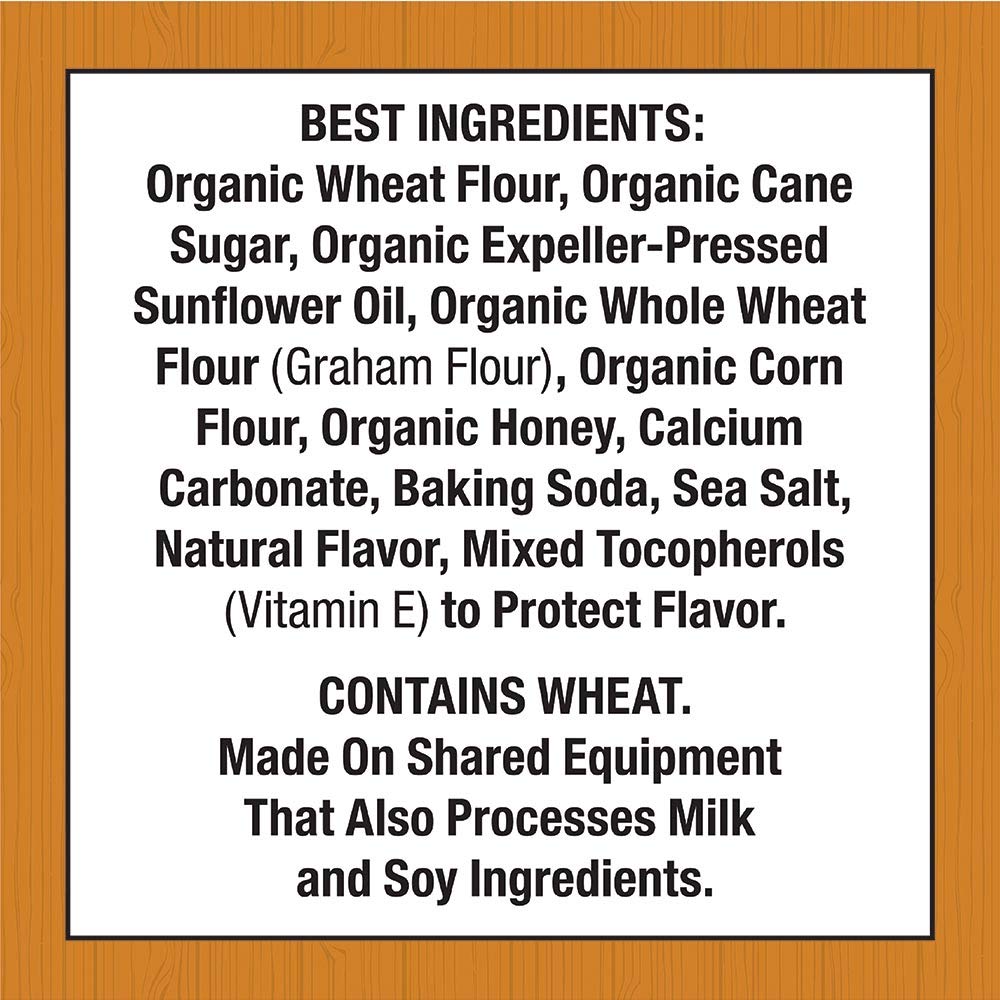 Annie'S Homegrown Organic Baked Bunny Grahams Snacks, Honey, 11.25 Oz Box