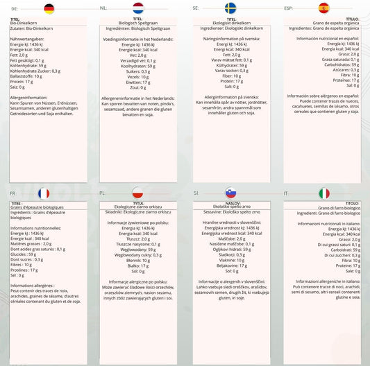 Wholefood Earth Organic Spelt Flakes – 3 Kg | Vegan | Gmo Free | High Fibre | Certified Organic