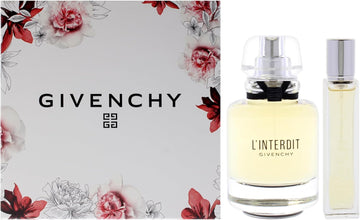 Linterdit By Givenchy For Women - 3 Pc Gift Set 2.7Oz Edp Spray, 2.5Oz Body Milk, 0.05Oz Lipstick