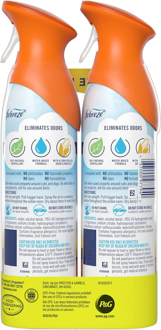FebrezeĀ® Air Freshener, Hawaiian Aloha, 17.6 Oz, Pack Of 2