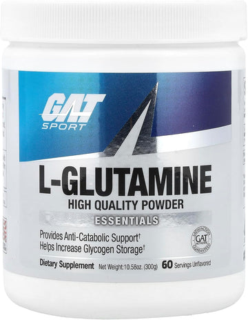 Gat Sport L-Glutamine Unflavored 10.58Oz 300G