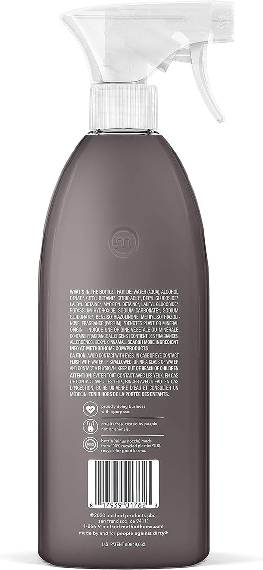 Method Heavy Duty Degreaser, Lemongrass Scent, Oven Cleaner & Stove Top Cleaner, 28 Oz Spray Bottle (Pack Of 1),(Packaging May Vary)