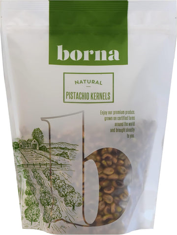 Borna Foods Natural Pistachio Kernels 500G